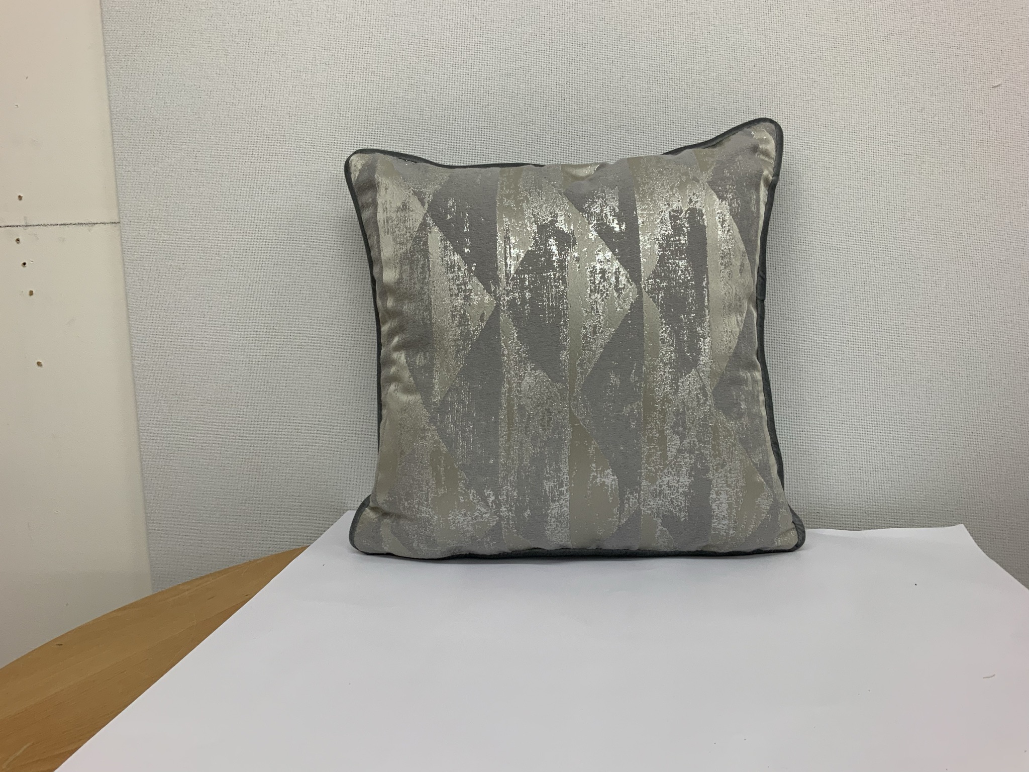 Mystique Silver Cushion Cover 1 Mystique Silver Cushion Cover